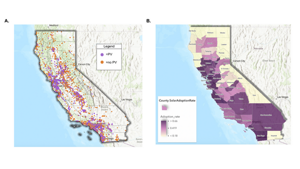 Mapping equity in California K-12 school solar adoption using computer vision
